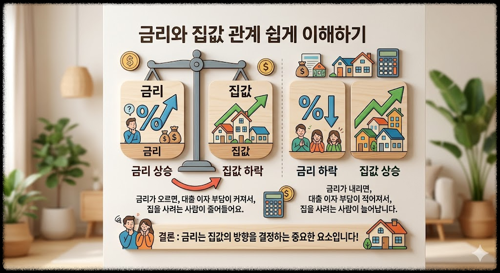 금리와 집값 관계 쉽게 이해하기