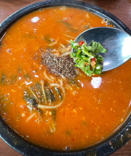 오늘N 어탕국수 어탕밥 어탕칼국수 빙어튀김 오늘은국수먹는날 경남 함양군 함양집어탕