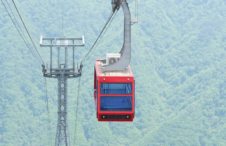 백암산 케이블카