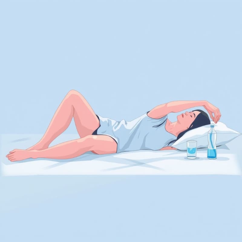 아침 기상 시 혈압 안정 루틴