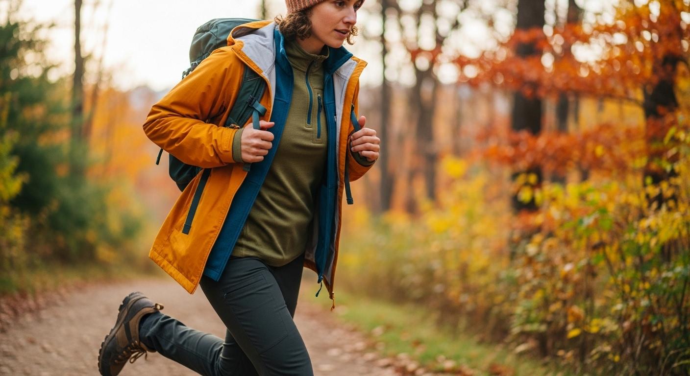 가을등산복상의