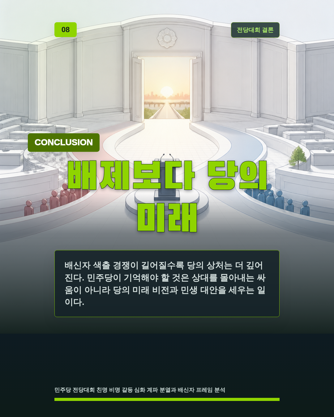 배제보다 당의 미래