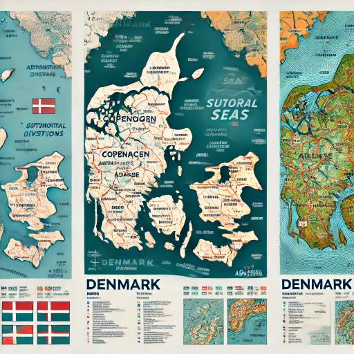 덴마크 지도 한글판 보기