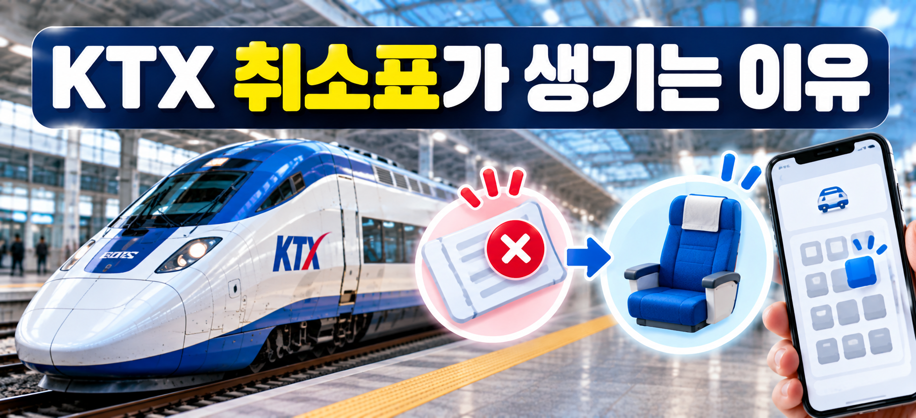 KTX 취소표 발생 이유