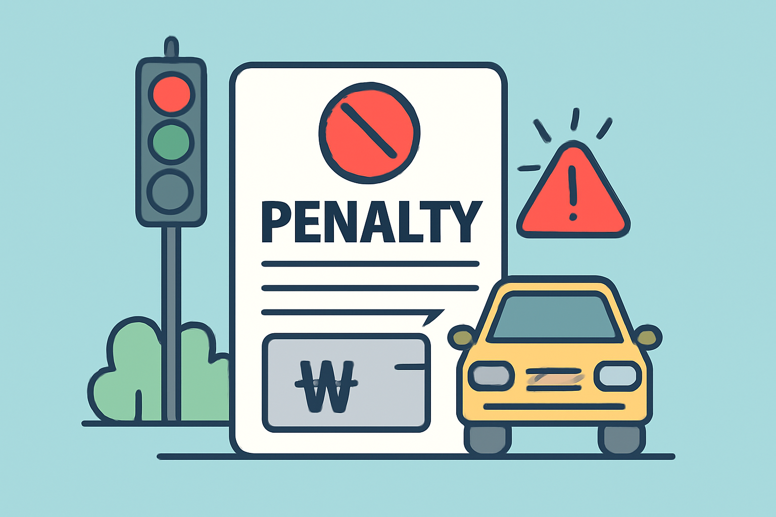 신호지시위반 과태료&middot;범칙금 조회부터 감면&middot;이의신청까지 한 번에 정리! 관련 사진
