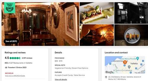 몰타식당_Guz&eacute; Bistro