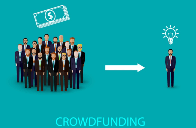 크라우드펀딩-개념도