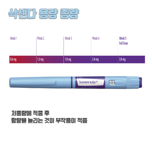 삭센다-용량
