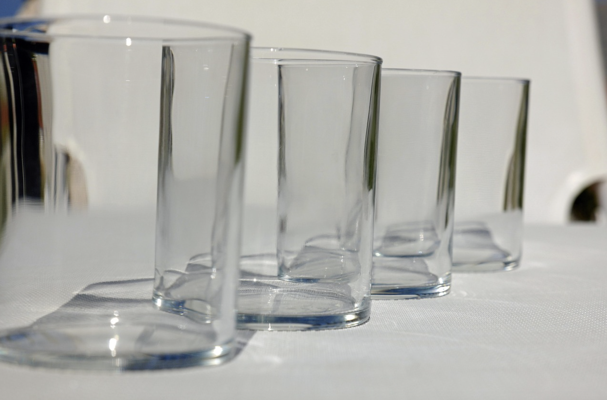 유리컵 물때 얼룩 말끔히 없애는 법