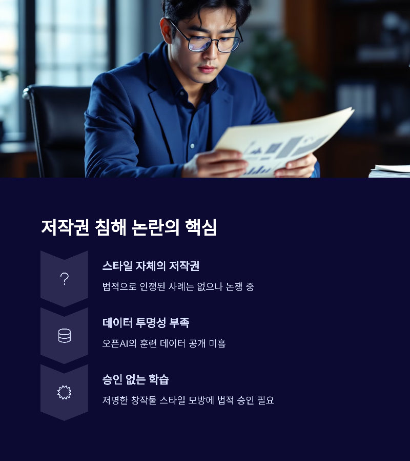 저작권 침해 논란의 배경