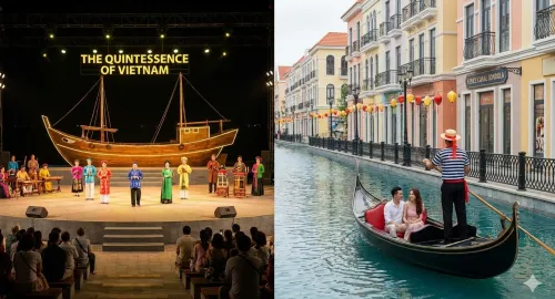 푸꾸옥-딘화쇼-곤돌라-탑승-모습