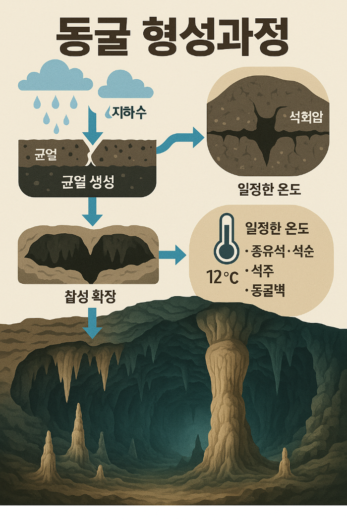 동굴 형성과정