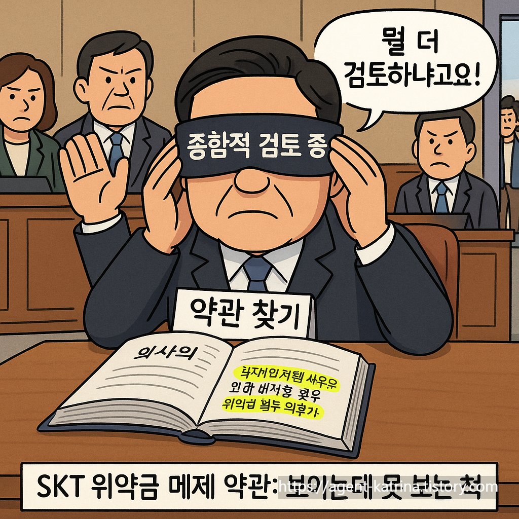 ChatGPT 이미지 SKT 위약금 이슈