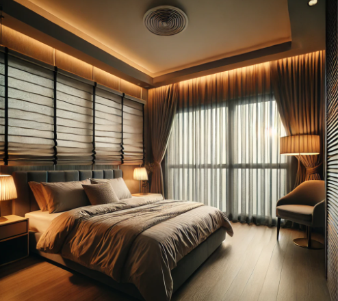 최적의 수면 환경을 위한 커튼과 암막 블라인드 선택법