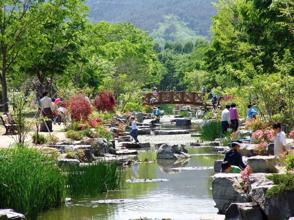 경남 수목원 상단 사진