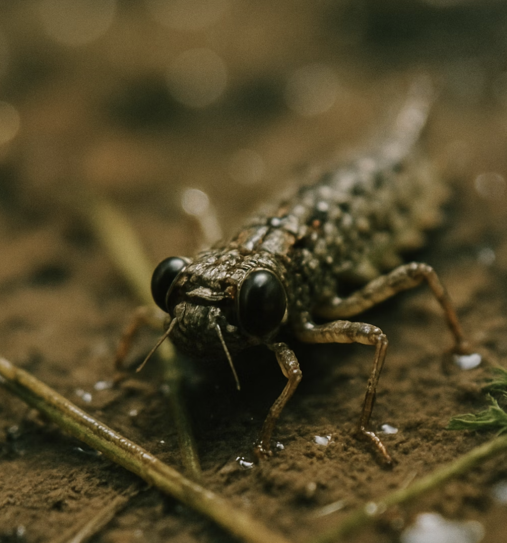 물속 작은 포식자와의 첫 만남
