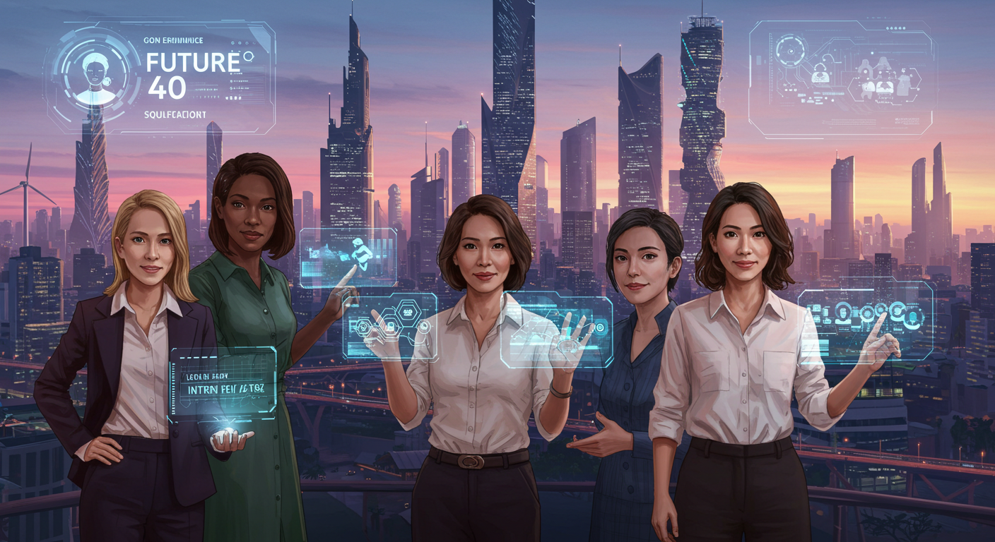 40대 여성 분들이 미래를 위한 자격증을 준비