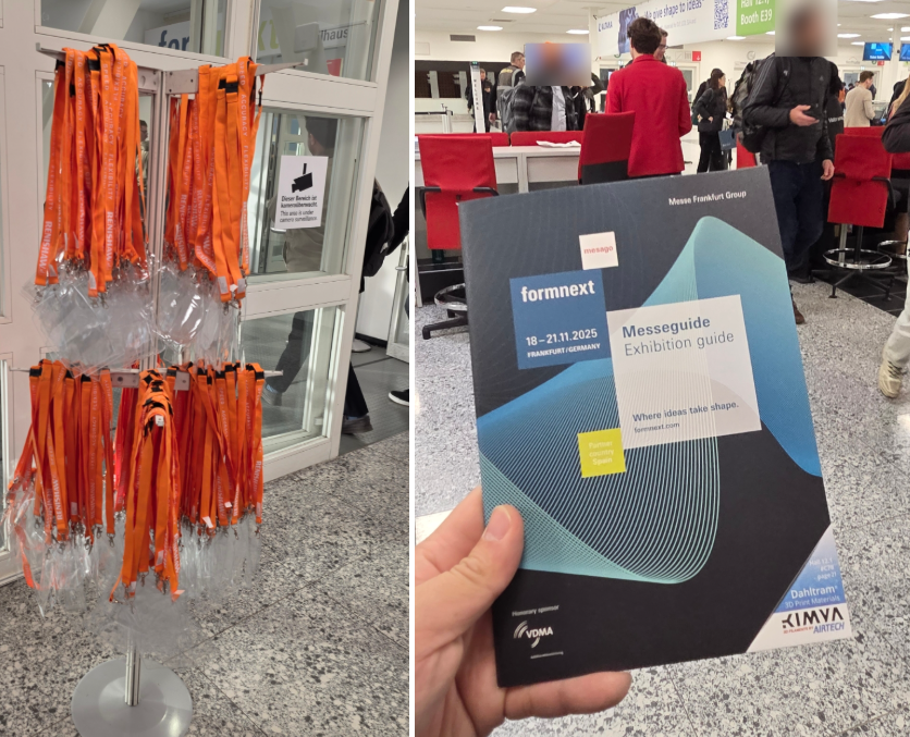 2025 독일 폼넥스트(Formnext) 참관 가이드 (입장/배치도/식사) / 3D 프린팅 적층제조 공법들