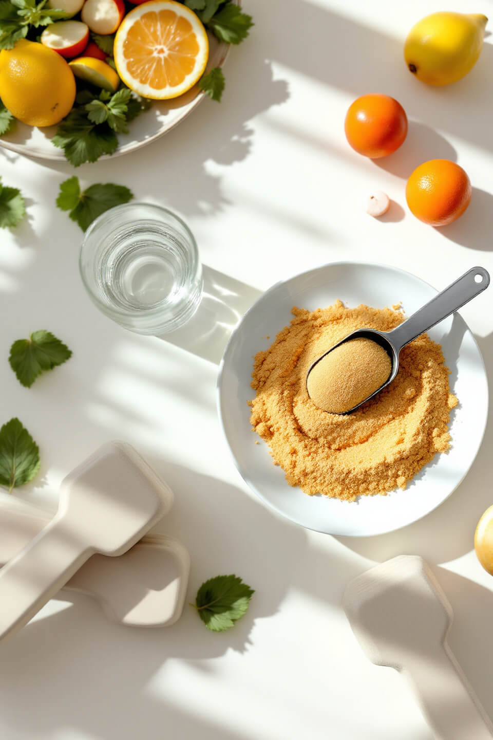 맥주효모 사진입니다.