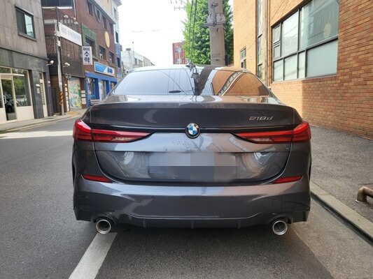 2시리즈-그란쿠페-그레이색-후면