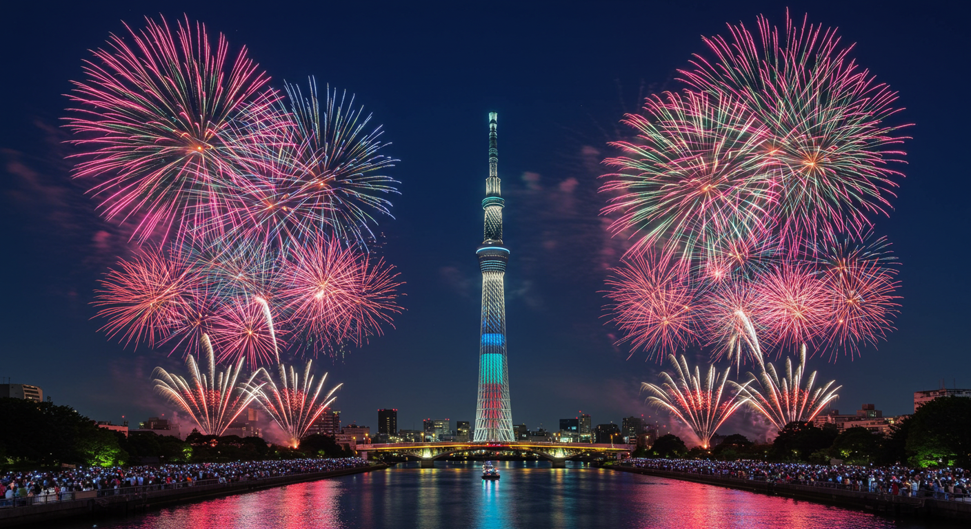 일본 불꽃축제