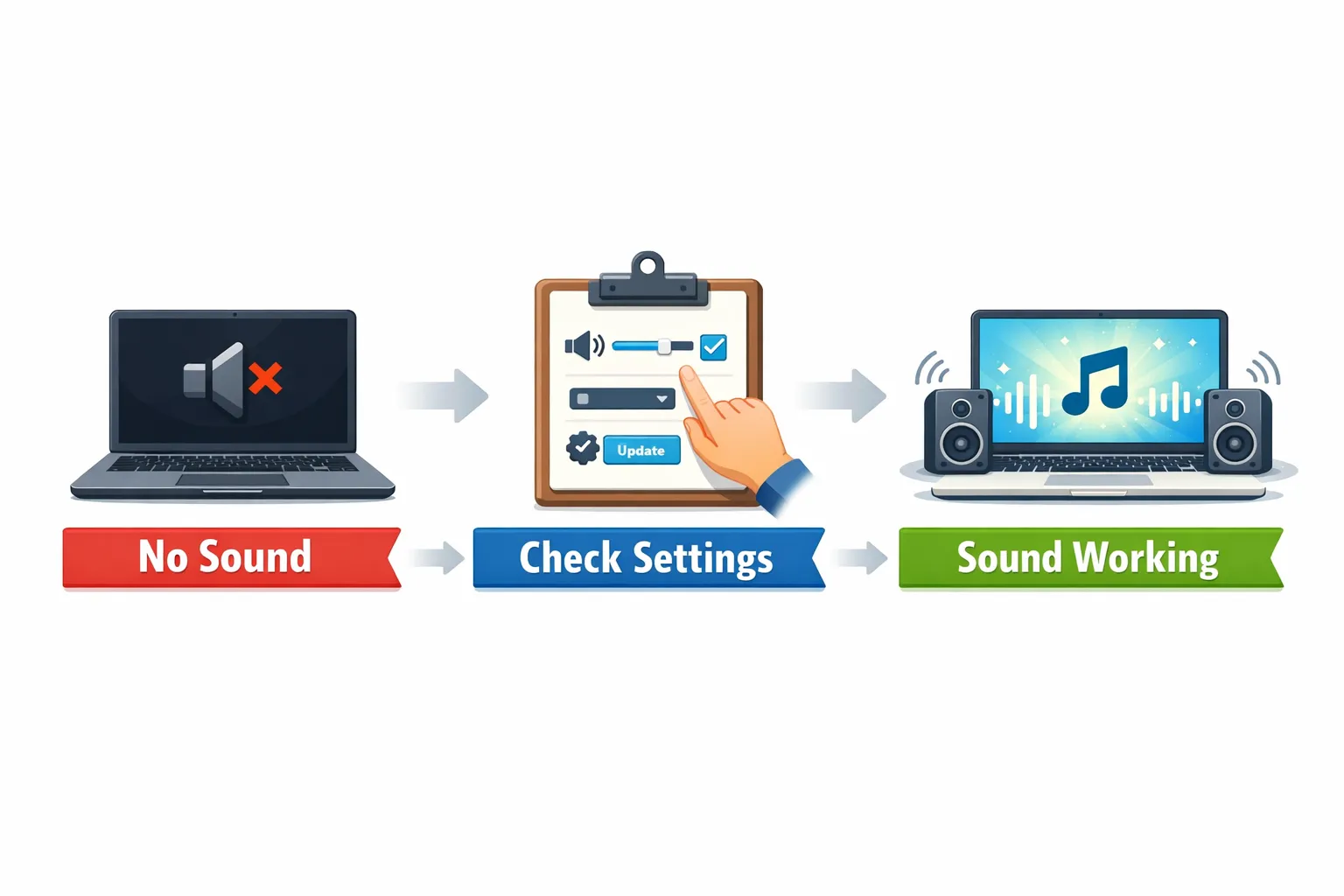 노트북 소리 안날 때 (드라이버 점검, 출력장치, 음소거)