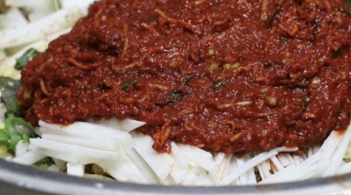 김장 양념 황금레시피