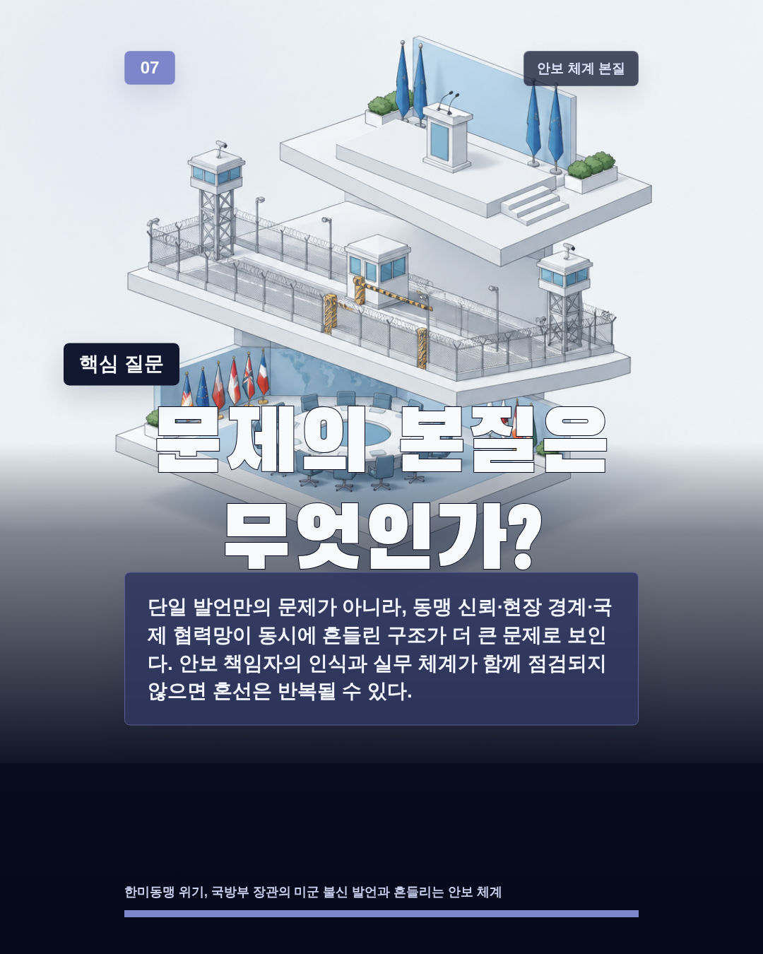 문제의 본질은 무엇인가?