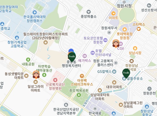 한국 야쿠르트 아줌마 위치 확인 방법 프레시 매니저 위치 찾는 방법