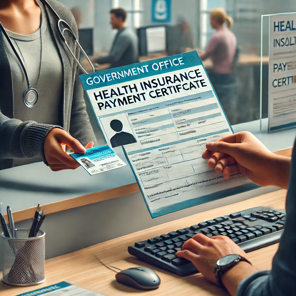 건강보험 납부확인서 관련 사진