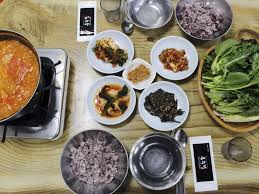 연말 회식장소 은주정 김치찌개집