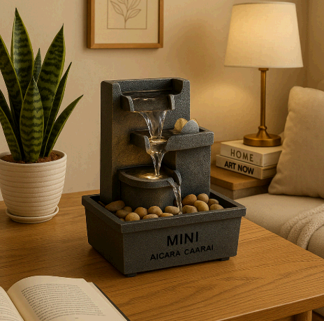 실내 미니 분수 인테리어