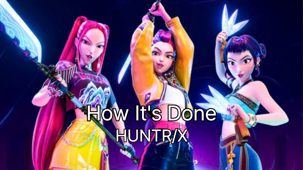 케이팝 데몬 헌터스 ost, How It's Done 테마 이미지