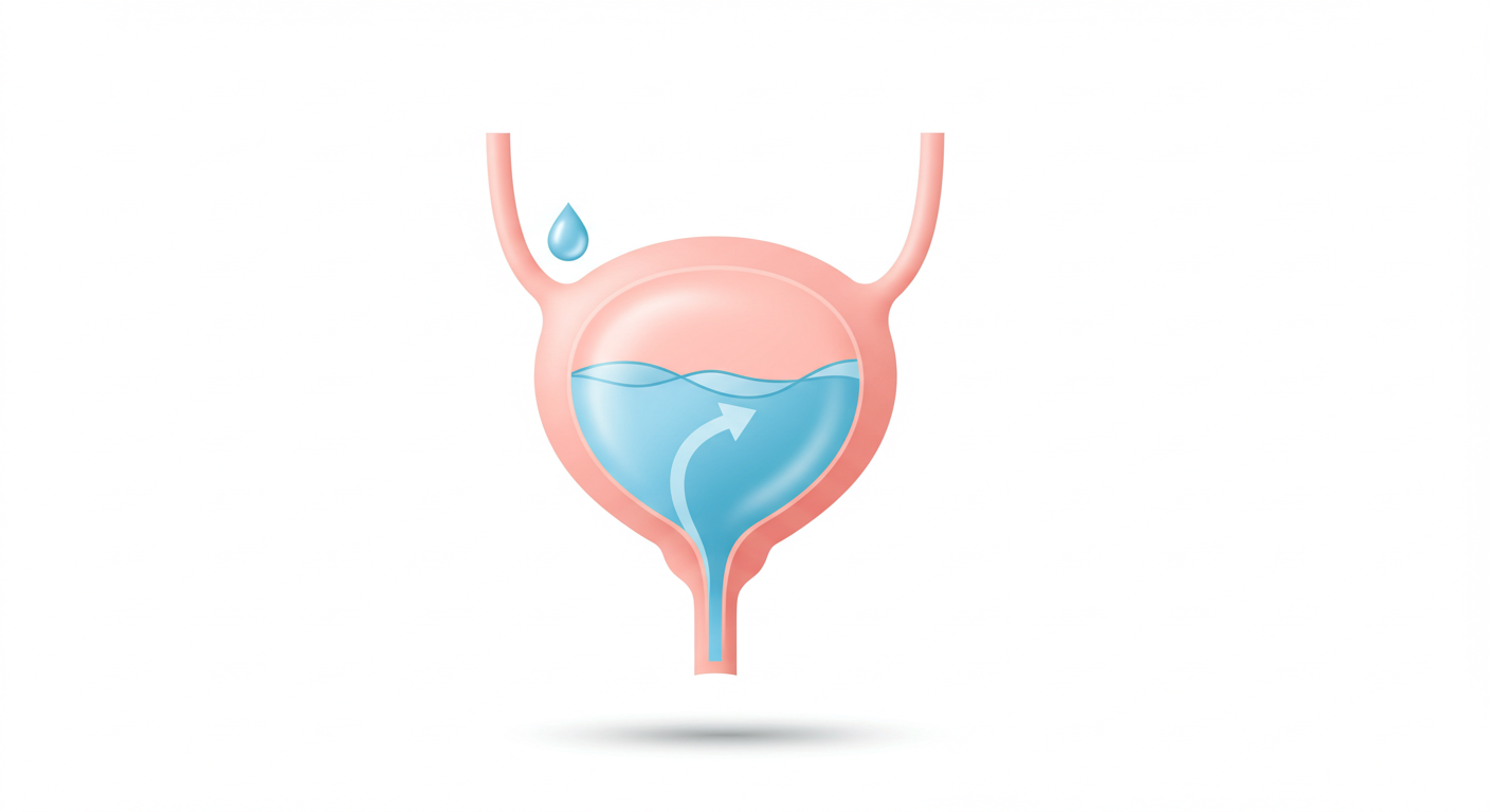 생활습관 관리: 물, 배뇨 습관, 위생