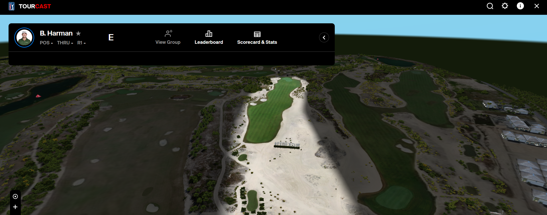 PGA 투어 홈페이지 TOURCAST