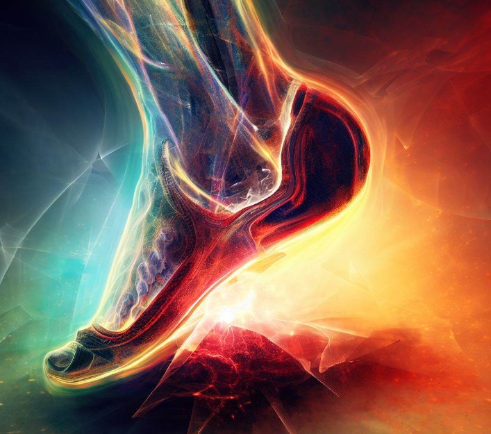 Achilles' Heel(made by Bing)