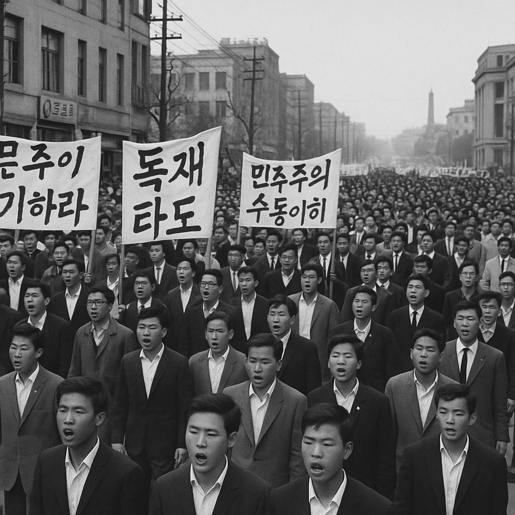 4. 19 혁명 관련 이미지