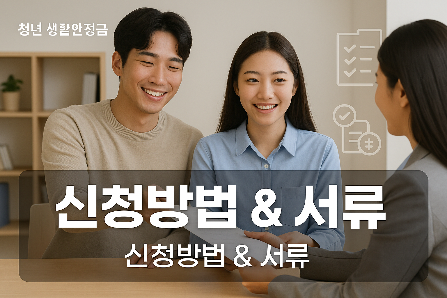 청년 생활안정자금 신청 방법 및 필요 서류