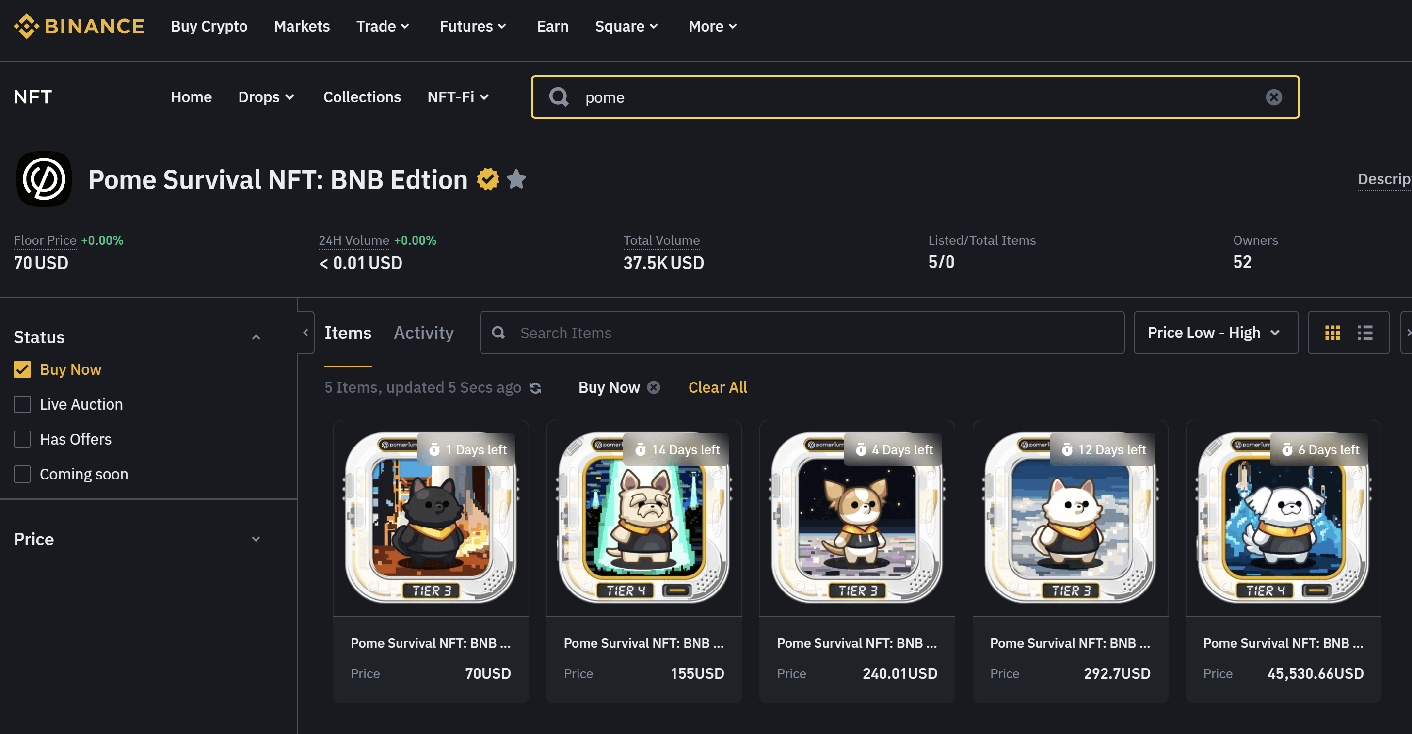 포메 서바이벌 NFT1