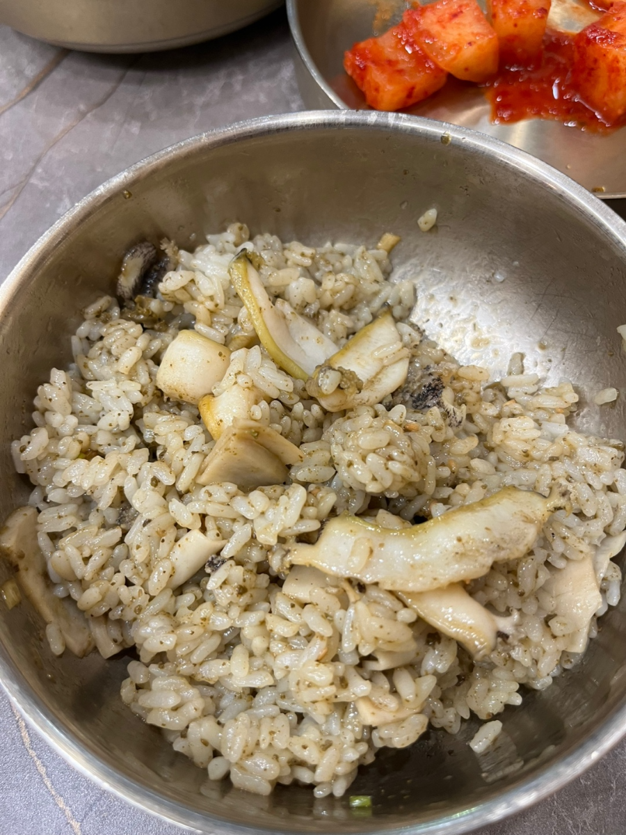 울산 정자해수욕장 맛집 한마음전복돌솥밥