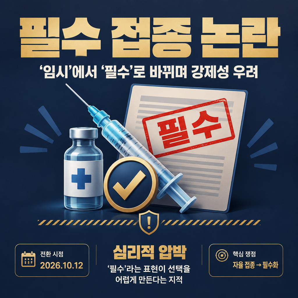 필수 접종 논란