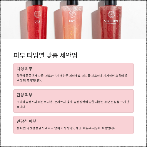 피부를 바꾸는 첫걸음, 올바른 세안 루틴 완전 정복