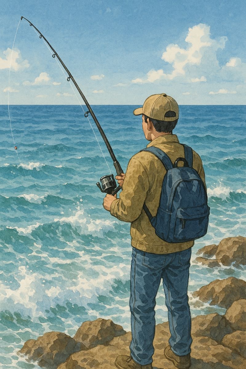 낚시하는 꿈, 기다림과 성취