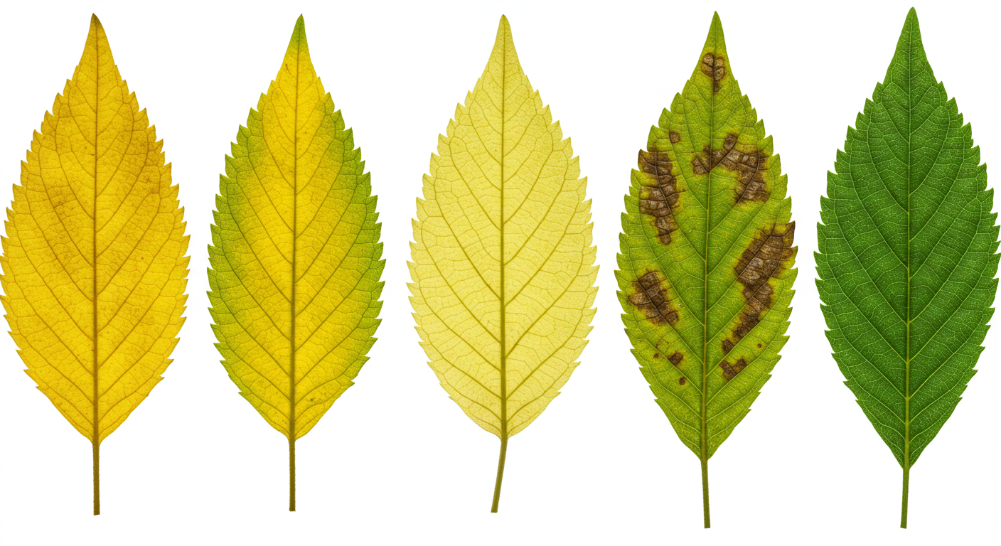 식물 SOS! 잎이 누래질 때 해야 할 응급 처치법 완벽 가이드