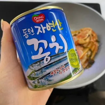 꽁치 통조림 무조림 김치찌개 맛있게 끓이는법_14