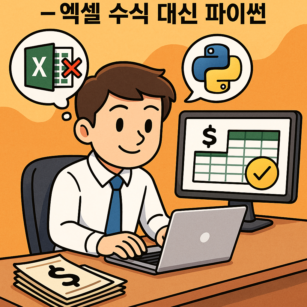 파이썬으로 급여 계산 자동화하기 – 엑셀 수식 대신 파이썬