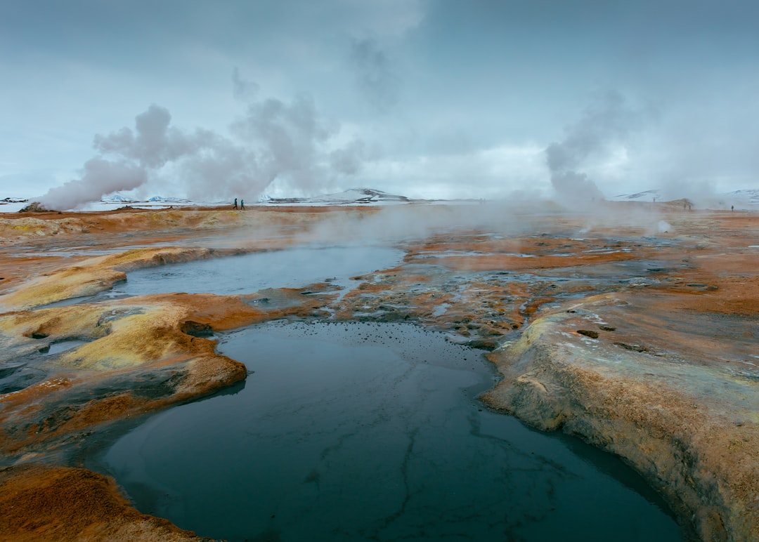 Hot spring.