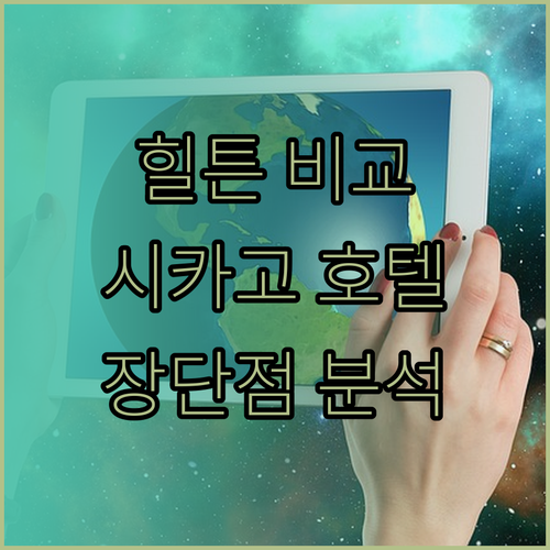 힐튼 가든 인 시카고 vs 더블트리 