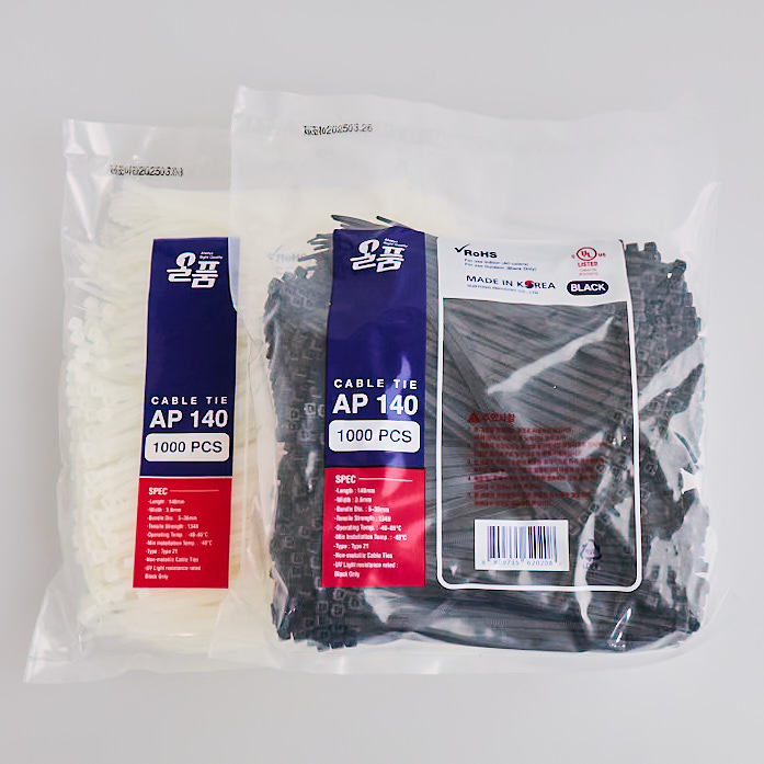 올품 케이블타이 140mm