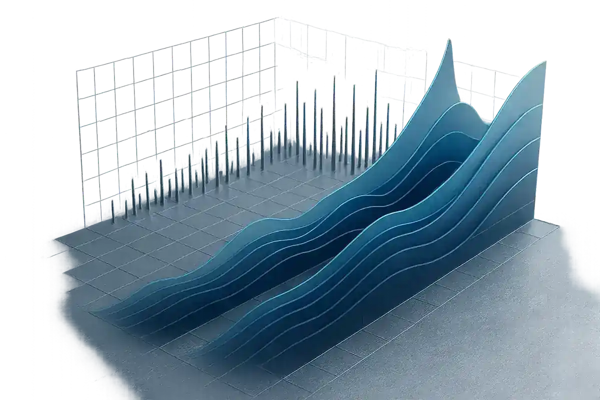 ETF 수익률 그래프와 위험도 비교 차트가 한 화면에 표시된 전문적인 투자 분석 이미지